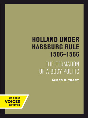 cover image of Holland Under Habsburg Rule, 1506-1566